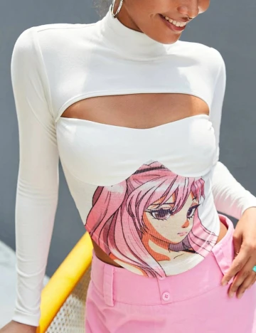 Bluza SHEIN, alb, XS Alb