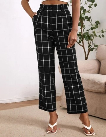 Pantaloni SHEIN, negru, XL
