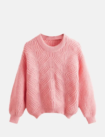 Pulover Shein Kids, roz, 7-8 ANI