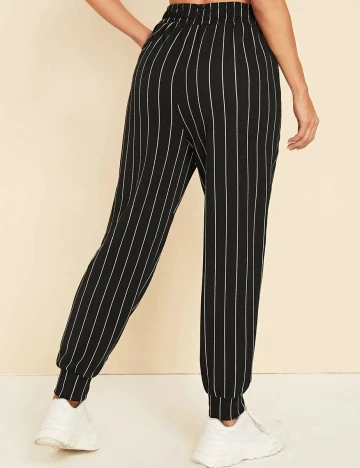 Pantaloni SHEIN, negru, XS