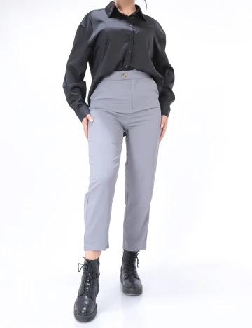 Pantaloni SHEIN, gri, XS