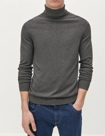 Bluza Reserved, gri inchis