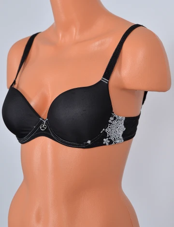 Sutien Sassa, negru, 70A Negru