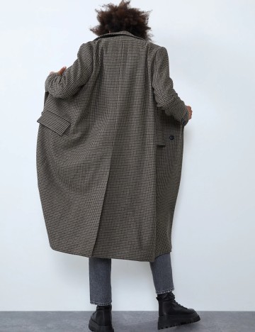 Palton Zara, gri, S
