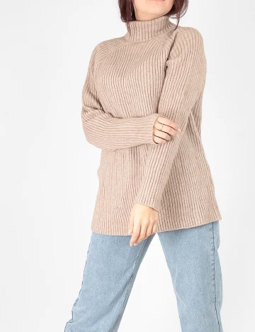 Pulover SHEIN, bej, XS Crem