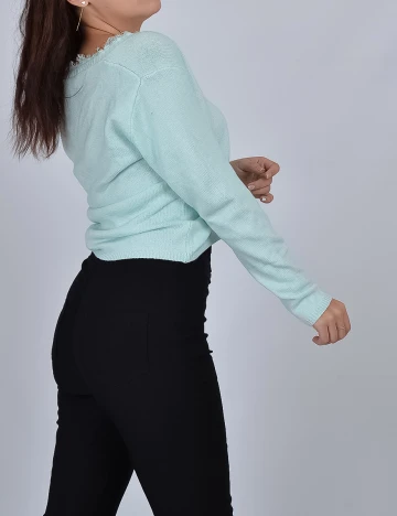 Cardigan SHEIN, turcoaz, S