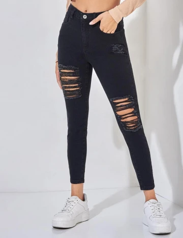 Blugi SHEIN, negru, XS