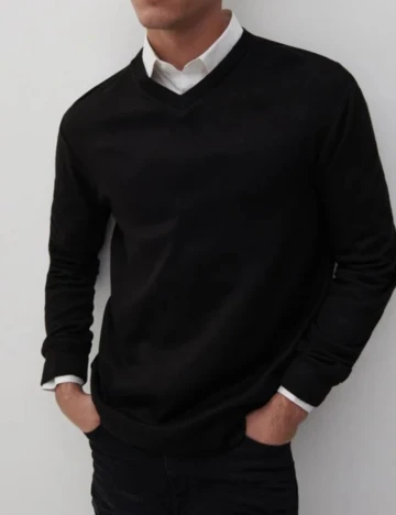 Bluza Reserved, negru, S