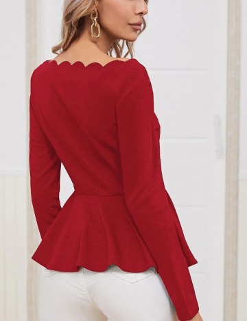 Bluza SHEIN, rosu, M