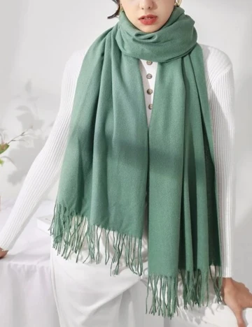 Fular SHEIN, verde, ONE SIZE