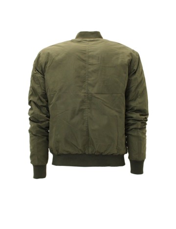Geaca Pull&Bear, verde, M