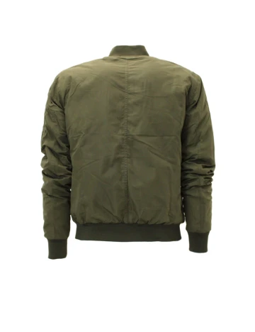 Geaca Pull&Bear, verde, M