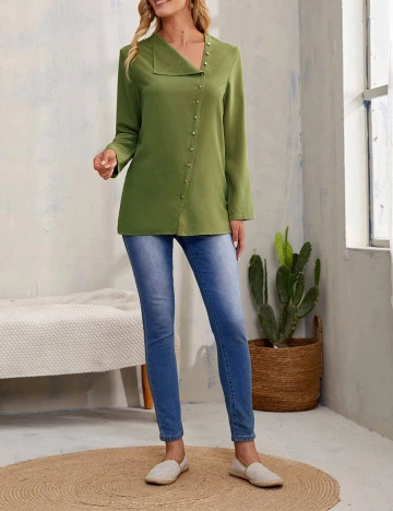 Camasa Emery Rose, verde, XXL