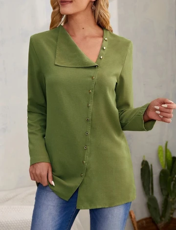 Camasa Emery Rose, verde, XXL