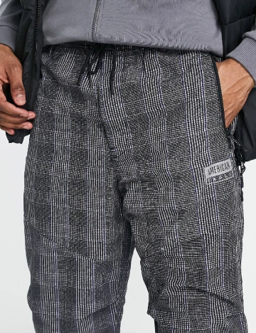 Pantaloni American Eagle, gri Gri