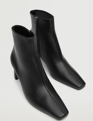 Botine Mango, negru