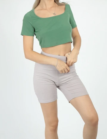 Top SHEIN, verde, M Verde