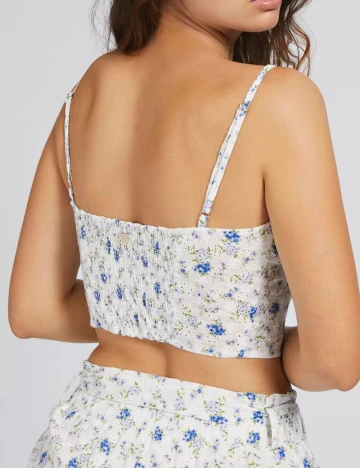 Top Guess, floral Floral print