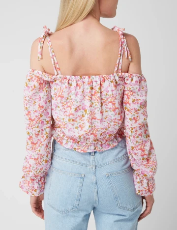 Top Only, floral print Floral print