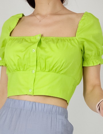 Top Only, verde neon, 38