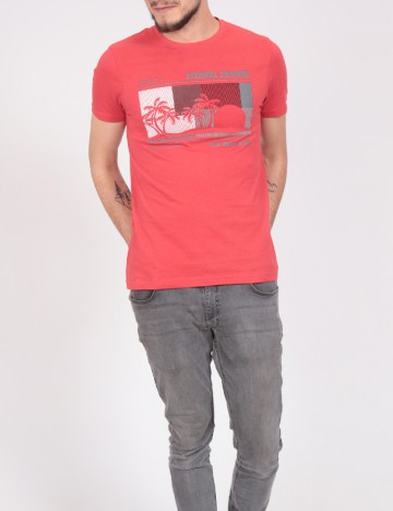 Tricou Milano Bulls, rosu