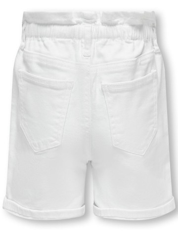 Pantaloni Scurti Kids Only, alb, 6 ANI