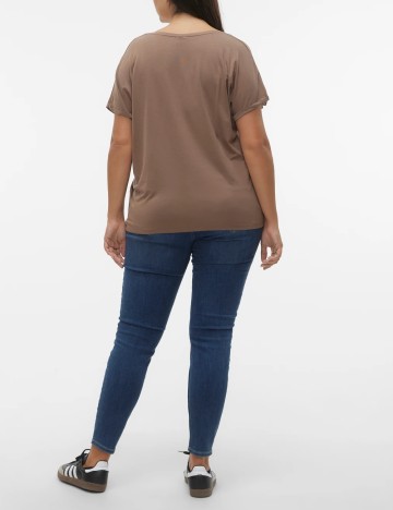 Tricou Vero Moda Curve, maro