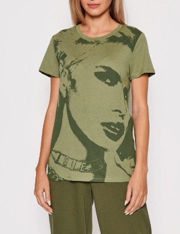 
						Tricou Guess, verde