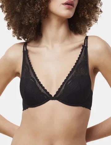 Sutien Triumph, negru Negru