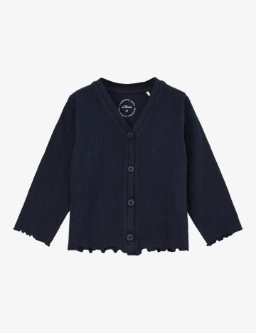 Cardigan s.Oliver, bleumarin Albastru