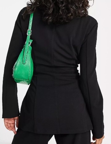 Blazer ASOS, negru