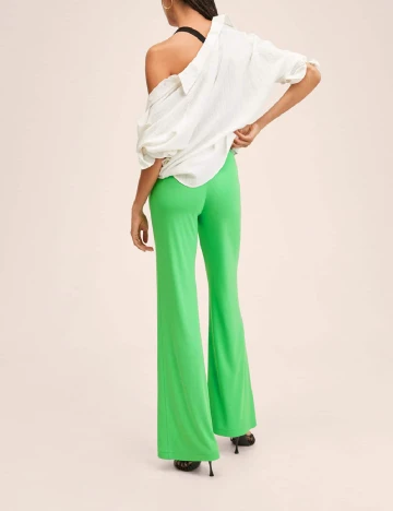 Pantaloni Mango, verde Verde