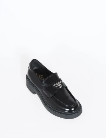 Mocasini SHEIN, negru Negru