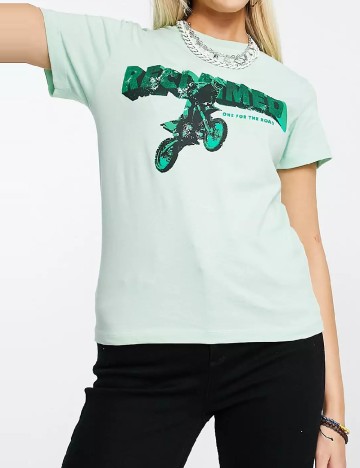 Tricou Reclaimed Vintage, verde