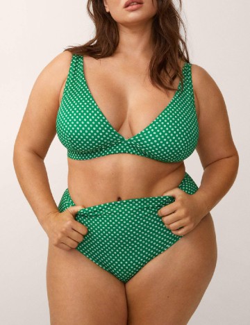 Sutien de baie Mango Violeta, verde